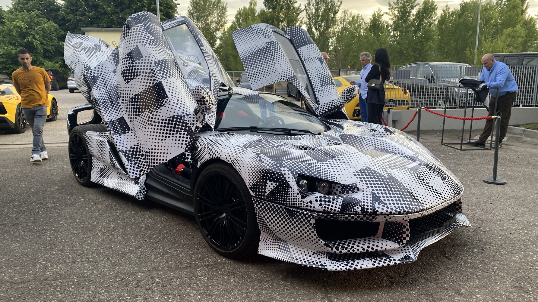 Giamaro Krafla real prototype photographed by Top Gear — first physical car